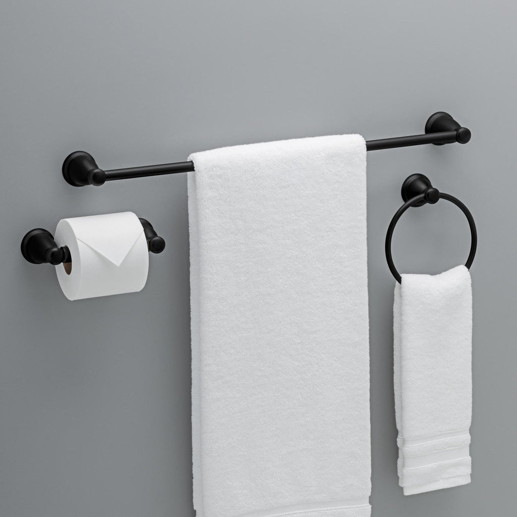 Kinla Wall Mounted Towel Ring KIN46-MB