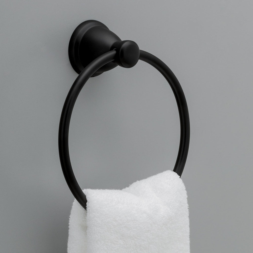 Kinla Wall Mounted Towel Ring KIN46-MB
