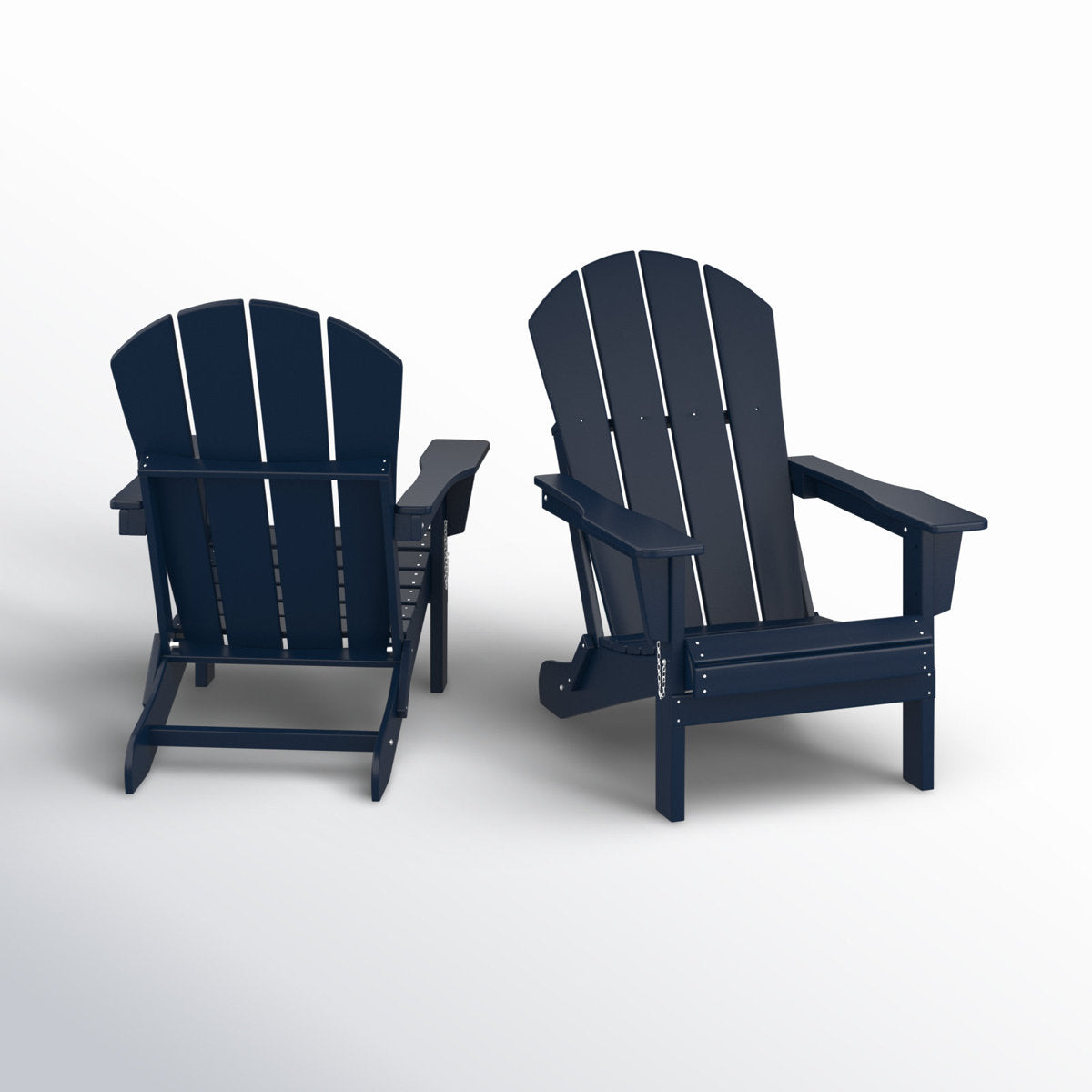 Laguna Foldable Outdoor Adirondack Set (Set of 2)