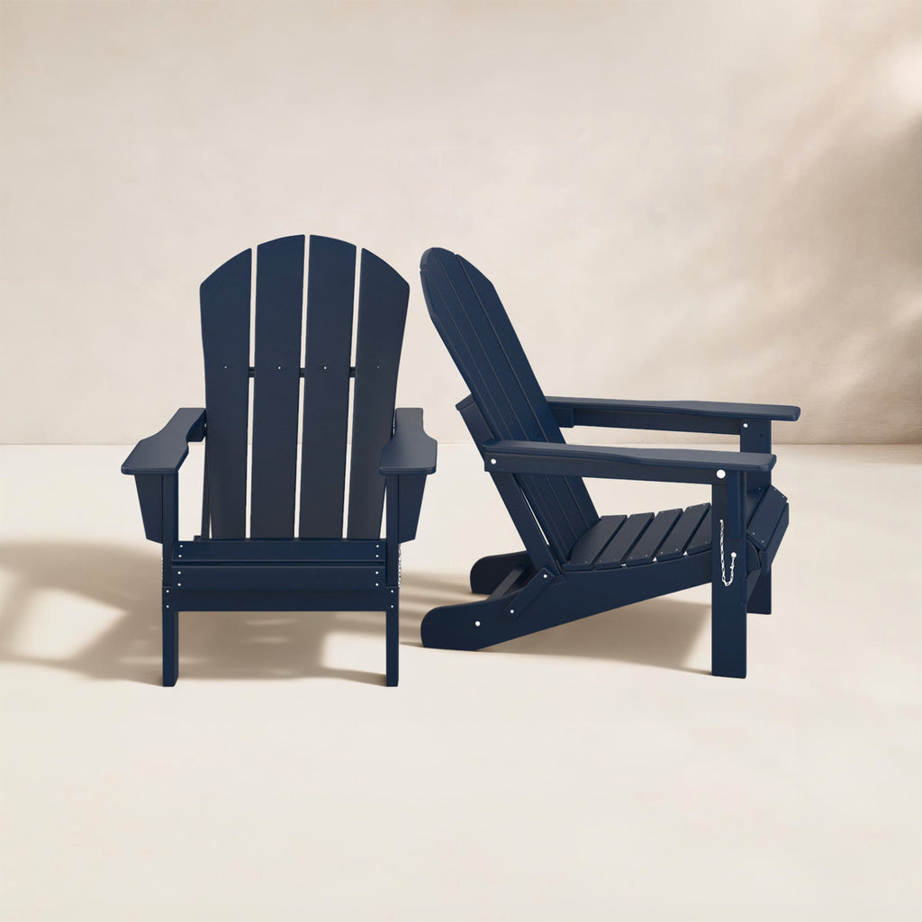 Laguna Foldable Outdoor Adirondack Set (Set of 2)