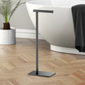 Latitude II Free Standing 21.25"H Toilet Paper Holder with Weighted Base | Toilet Paper Roll Holder Stand 1431MX