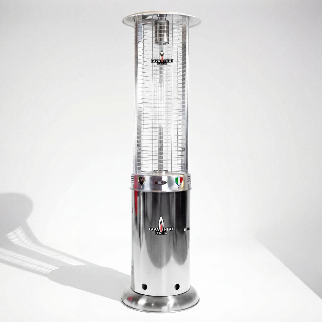 Lava Heat Italia Opus Lite Patio Heater - Stainless Steel, Liquid Propane (Flat-Pack)