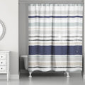 Lecuyer Striped Shower Curtain