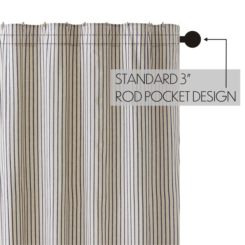 Liseron Striped Shower Curtain