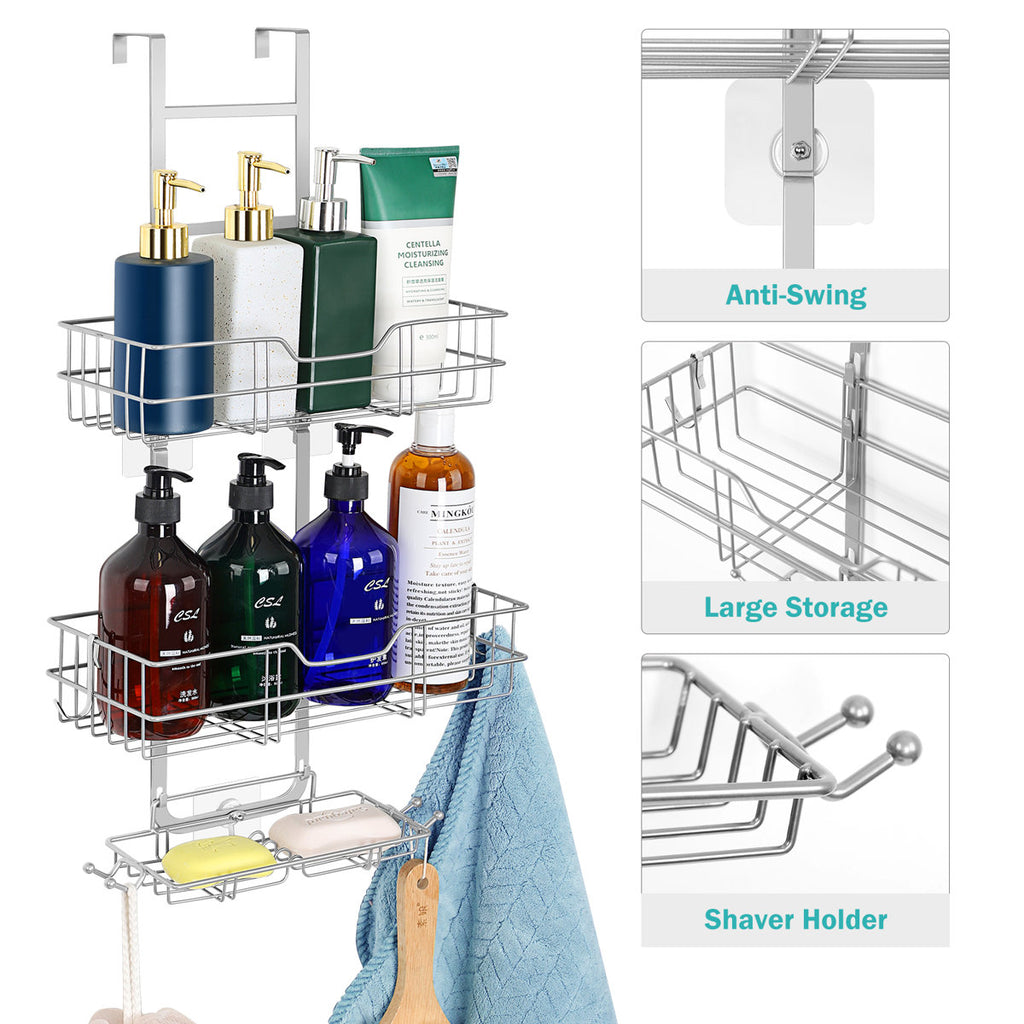 Ljubinka Stainless Steel Shower Caddy