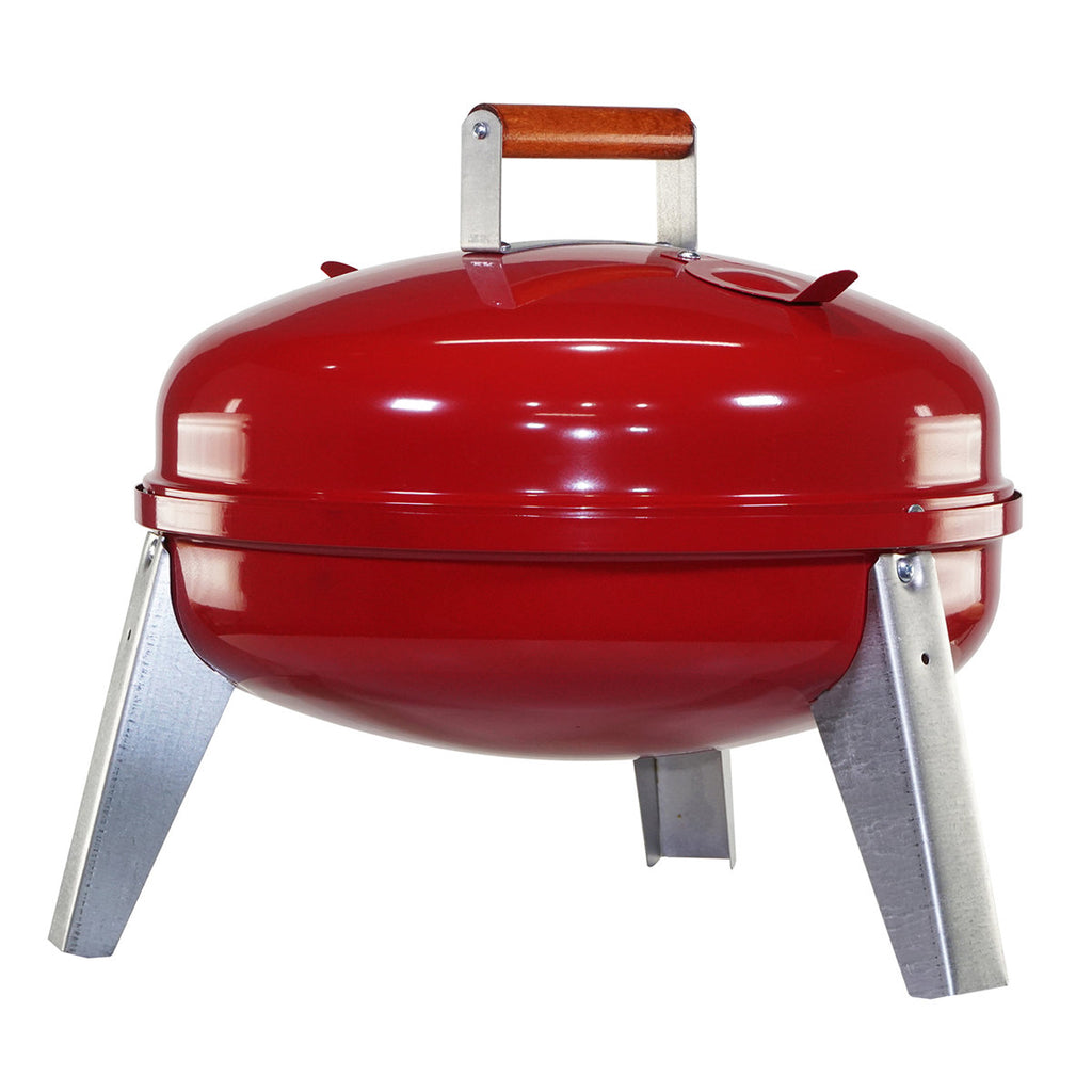 Lock N Go Charcoal Grill-Red
