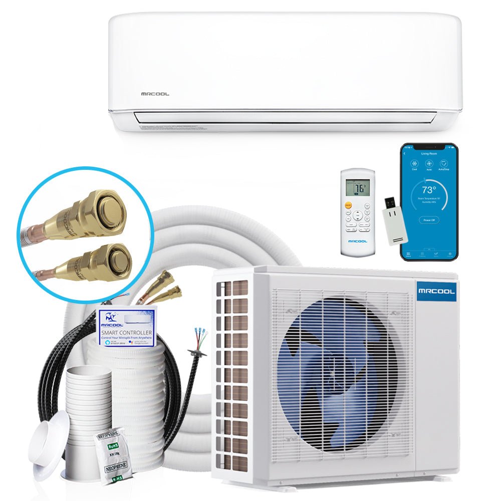 MRCOOL DIY 18K 18,000 BTU 22.7 SEER2 4th Gen Ductless Mini Split Air Conditioner and Heat Pump - 230V