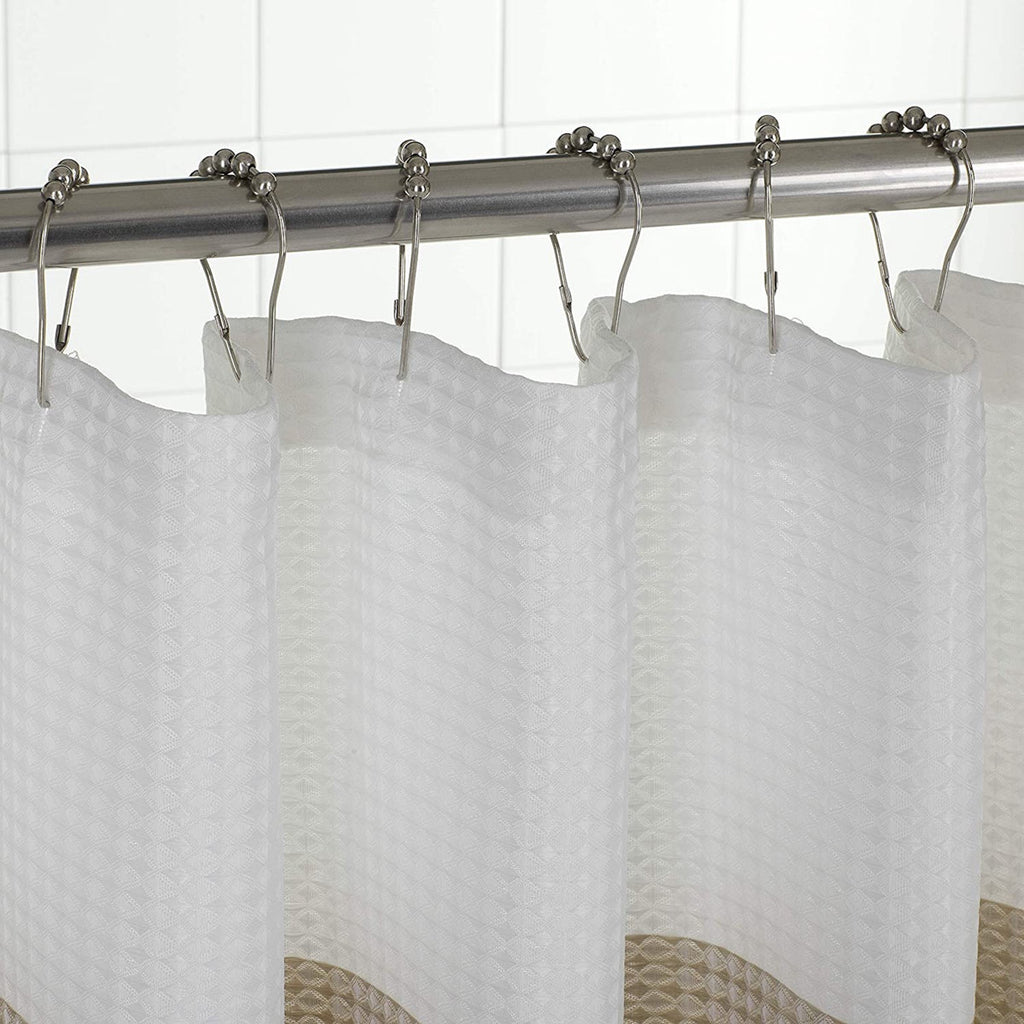 Mauldin Ombre Striped Single Shower Curtain