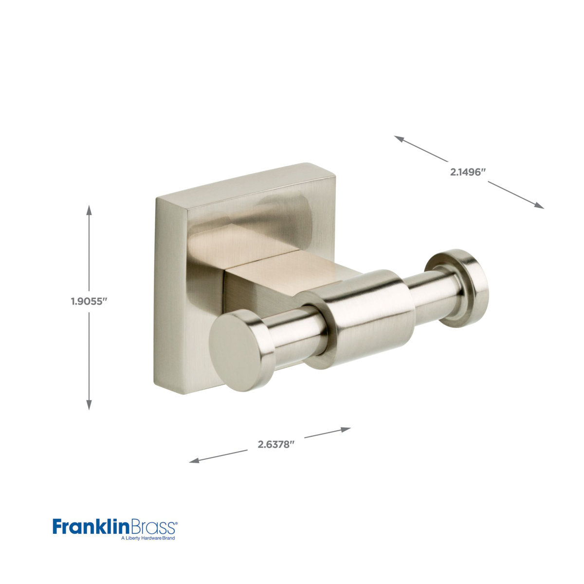 Maxted Multi-Purpose Wall Mounted Robe Hook MAX35-SN