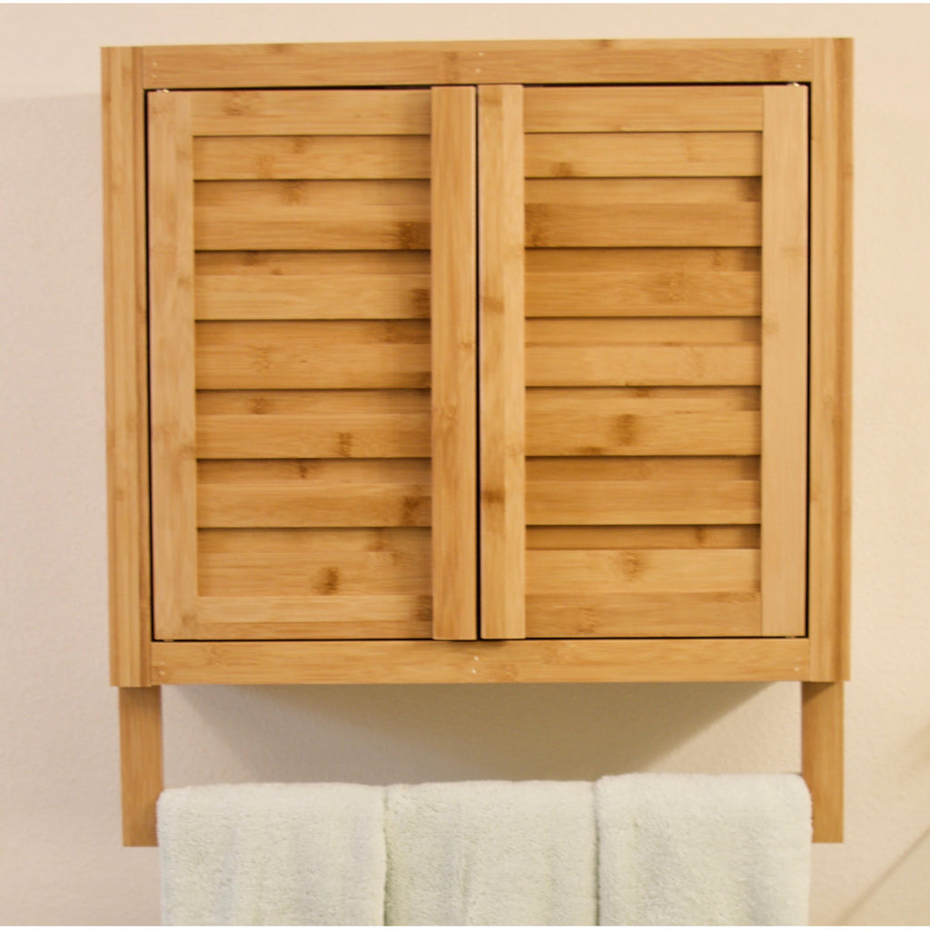 Mitch Solid Wood Bathroom Cabinet