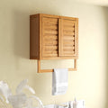 Mitch Solid Wood Bathroom Cabinet