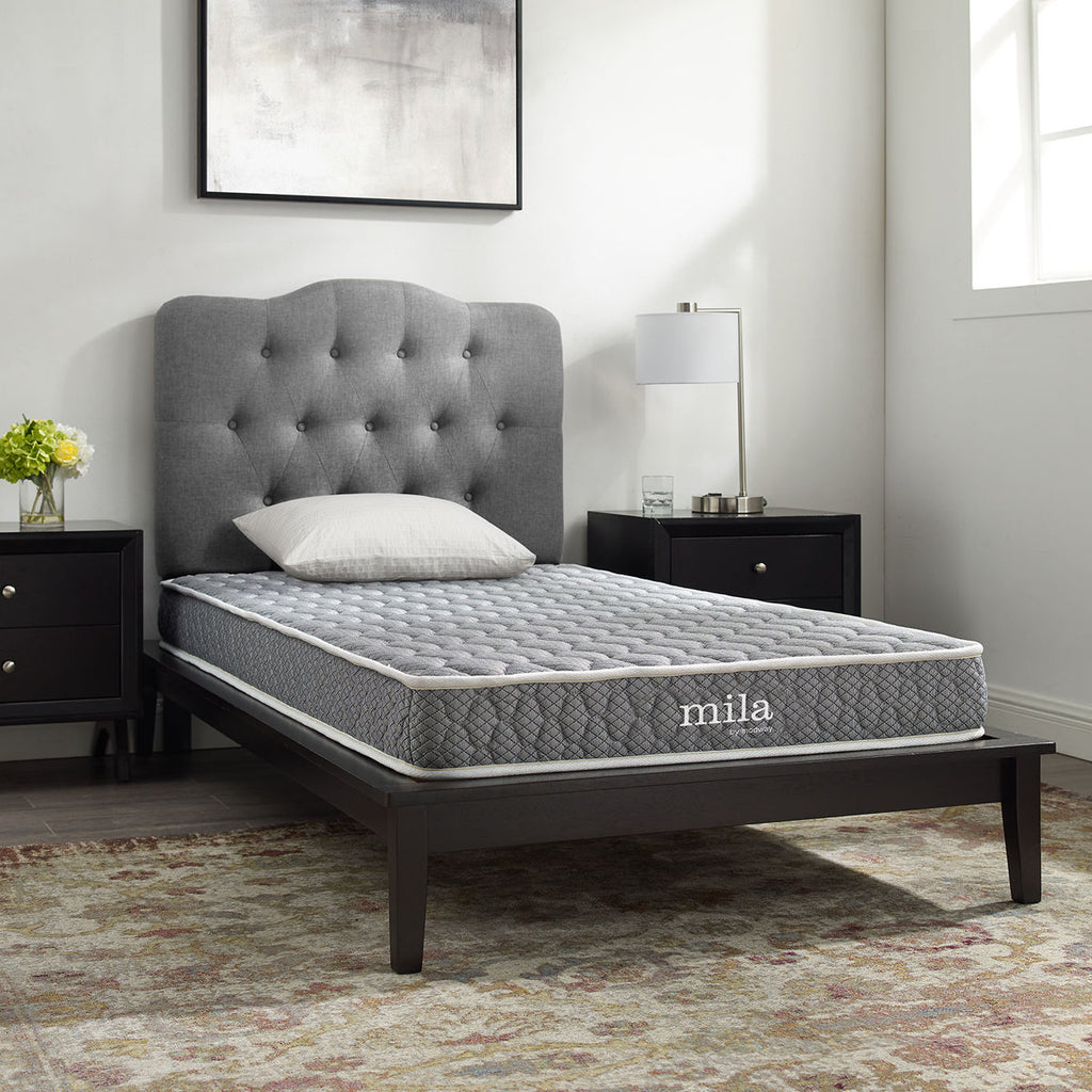 Modway Mila Firm 6" Fiberglass Free Memory Foam Narrow Twin Mattress