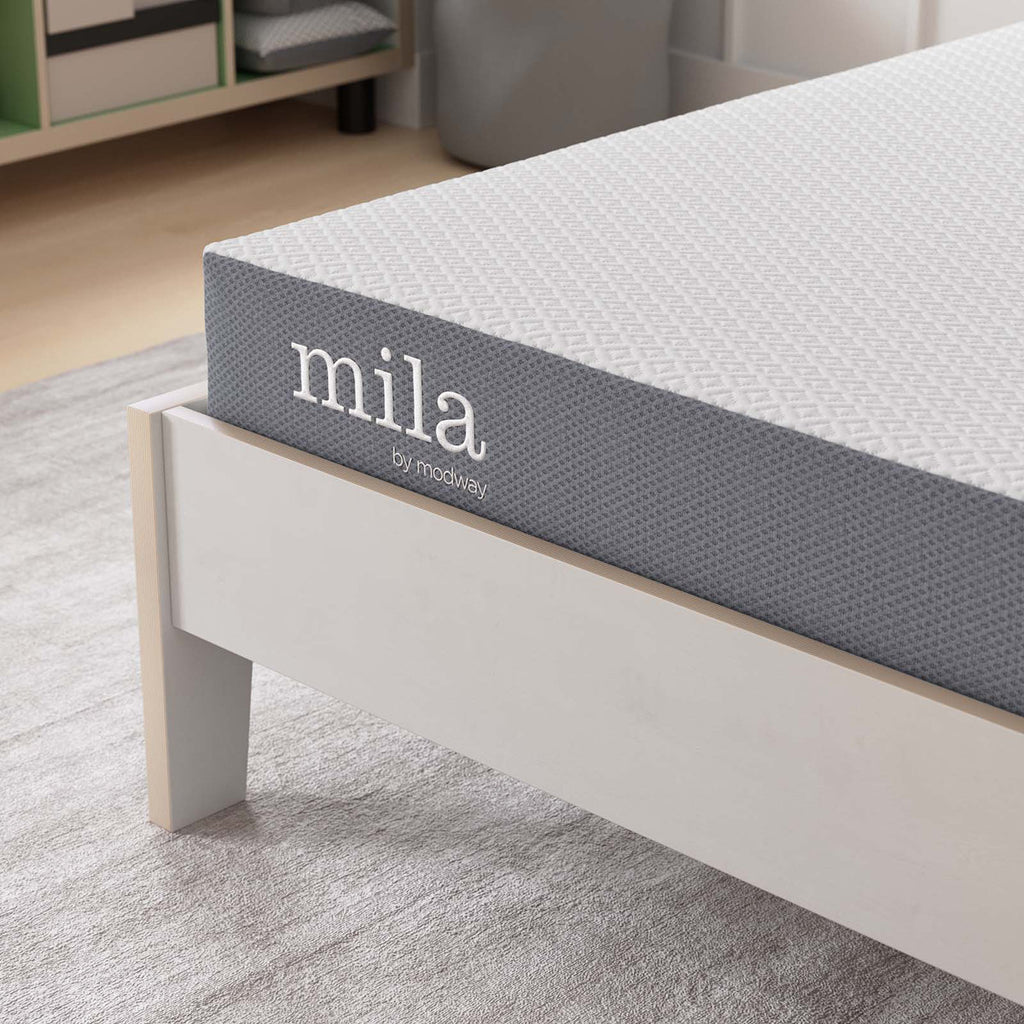 Modway Mila Firm 6" Fiberglass Free Memory Foam Narrow Twin Mattress