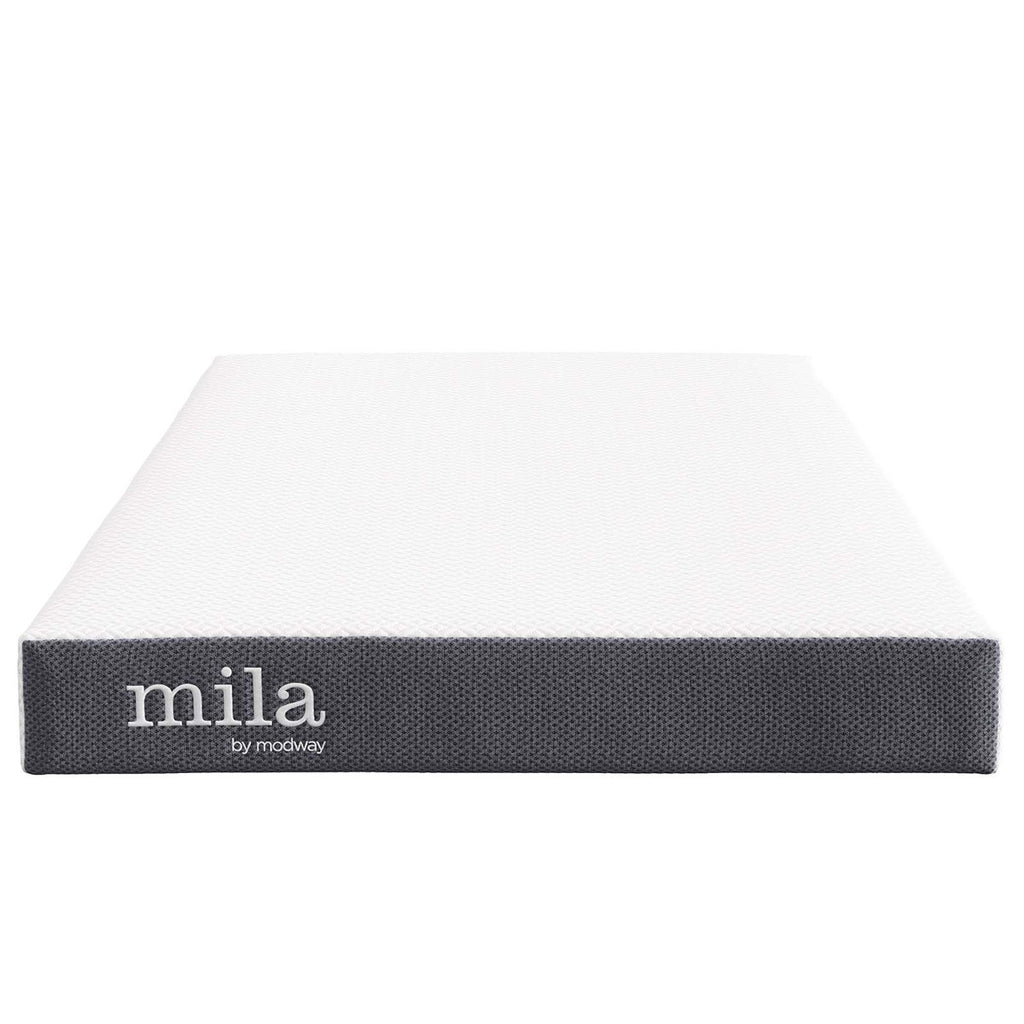 Modway Mila Firm 6" Fiberglass Free Memory Foam Narrow Twin Mattress