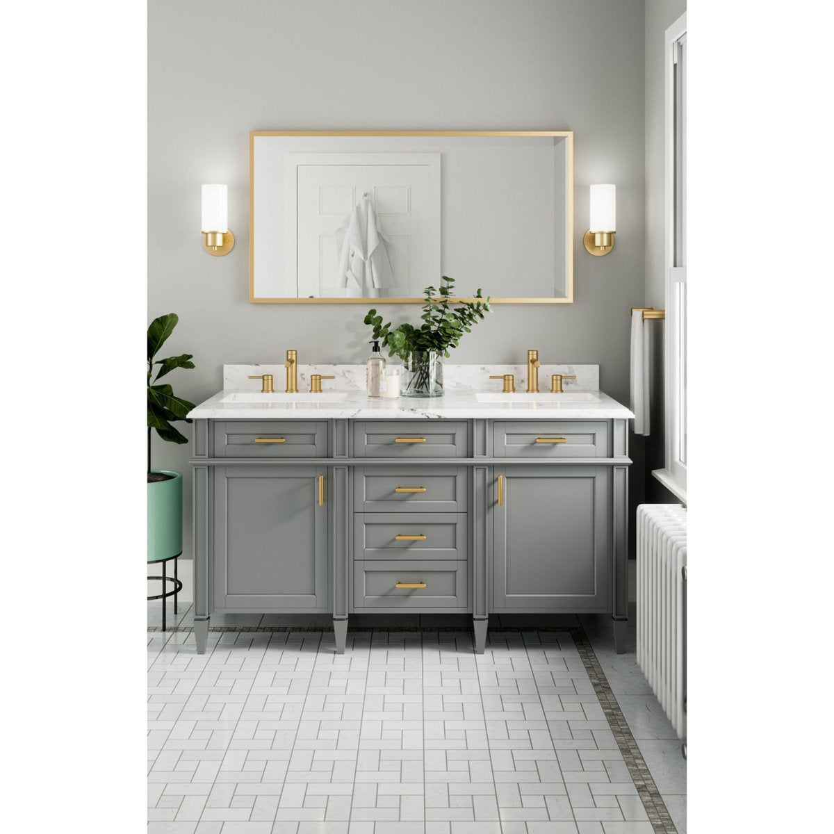 Moen Align 9-Inch Modern Hand Towel Bar YB0486BG