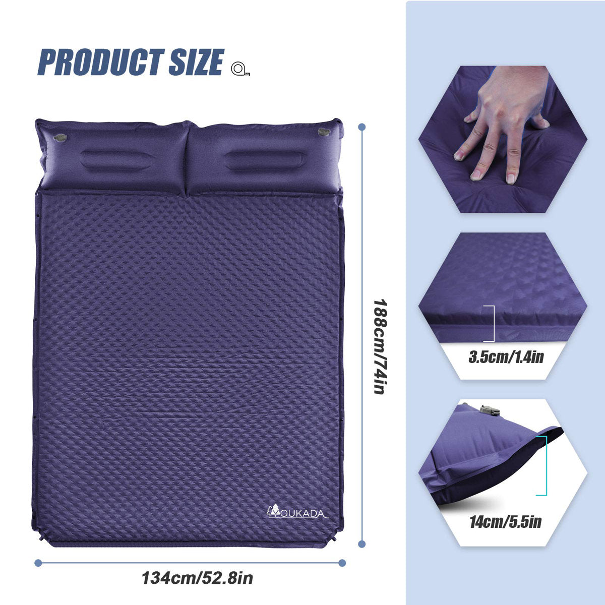Montier 1.4'' Air Mattress