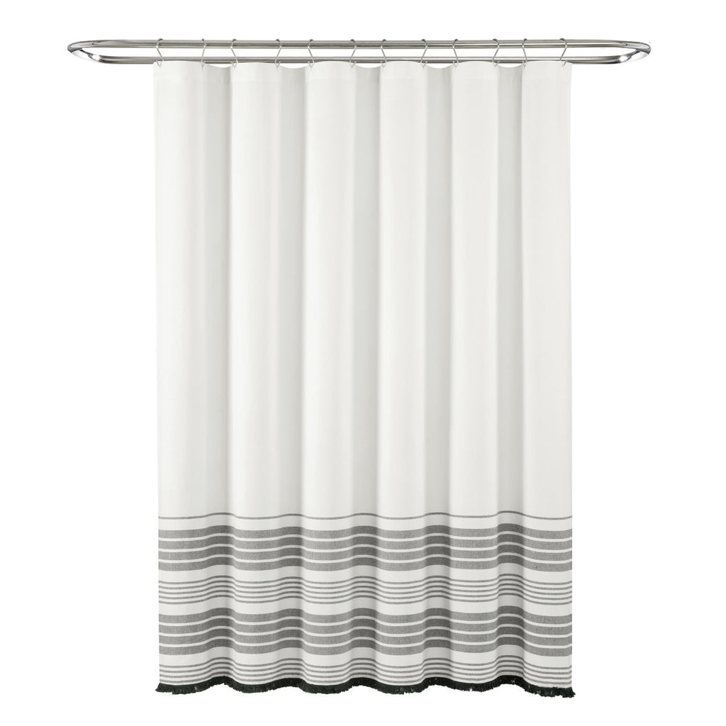 Nantucket Striped Shower Curtain