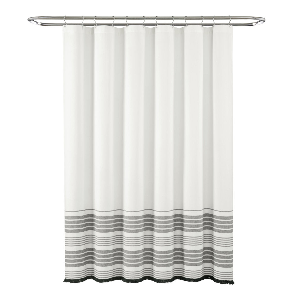 Nantucket Striped Shower Curtain