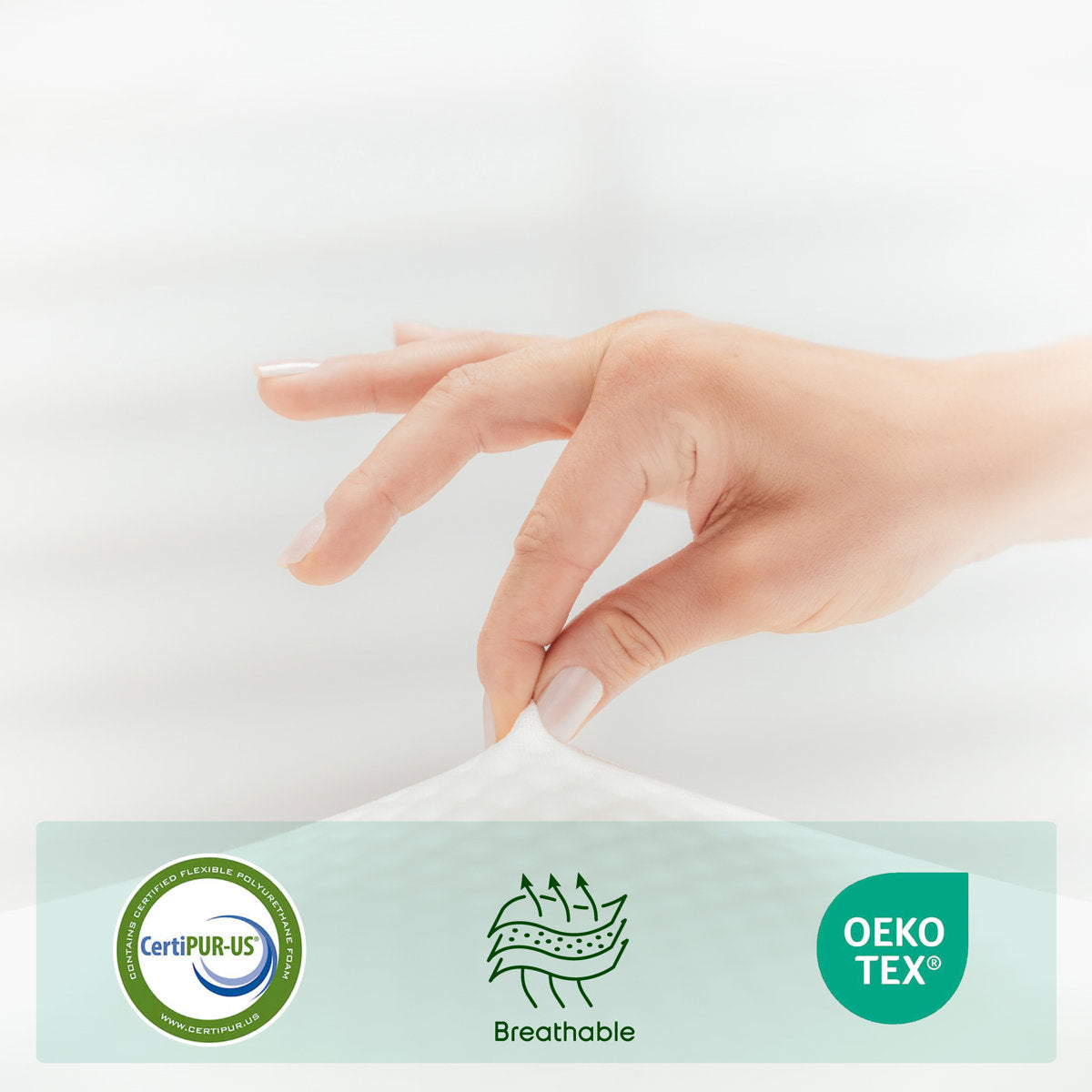 Nestl Green Tea Cooling Memory Foam Mattress