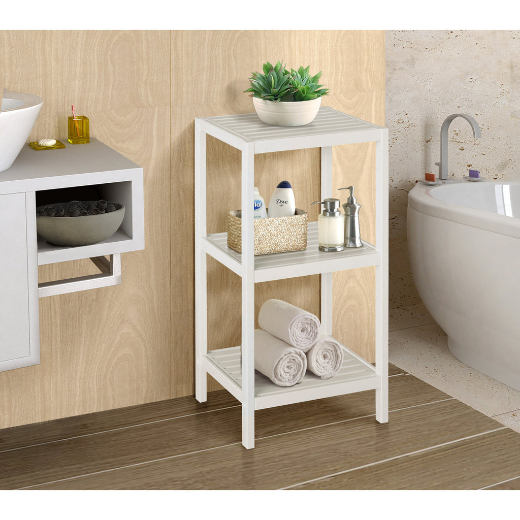 Nicieza Solid Wood Freestanding Bathroom Shelves