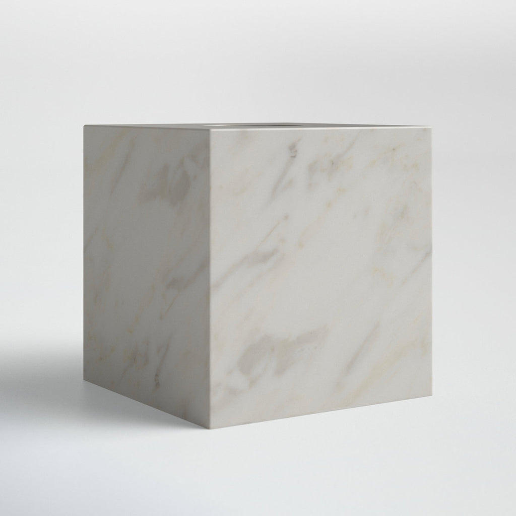 Nyla Marble Tissue Box Cover