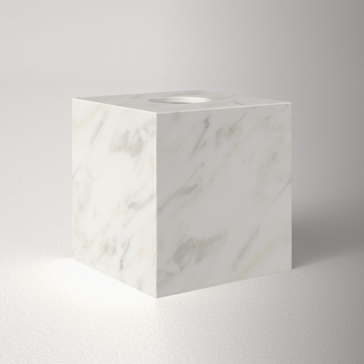 Nyla Marble Tissue Box Cover