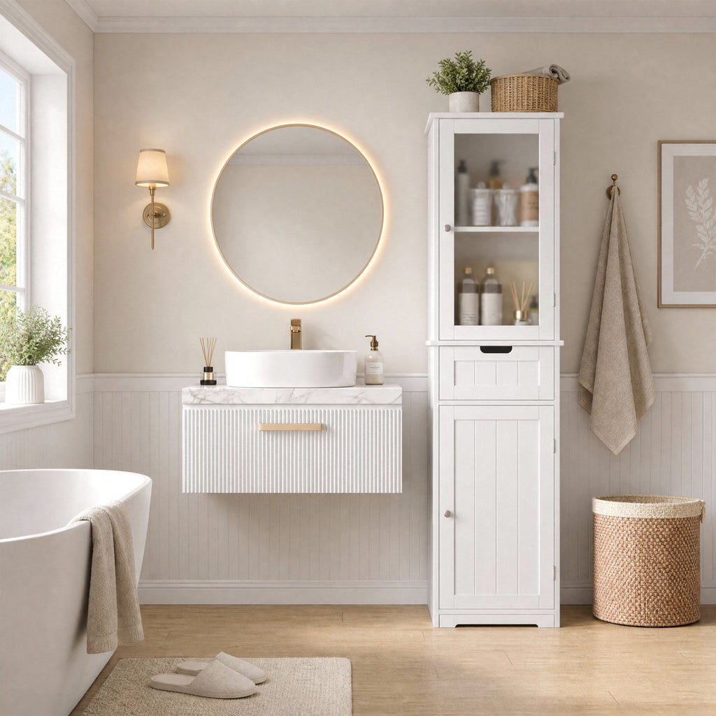 Olvera Linen Cabinet