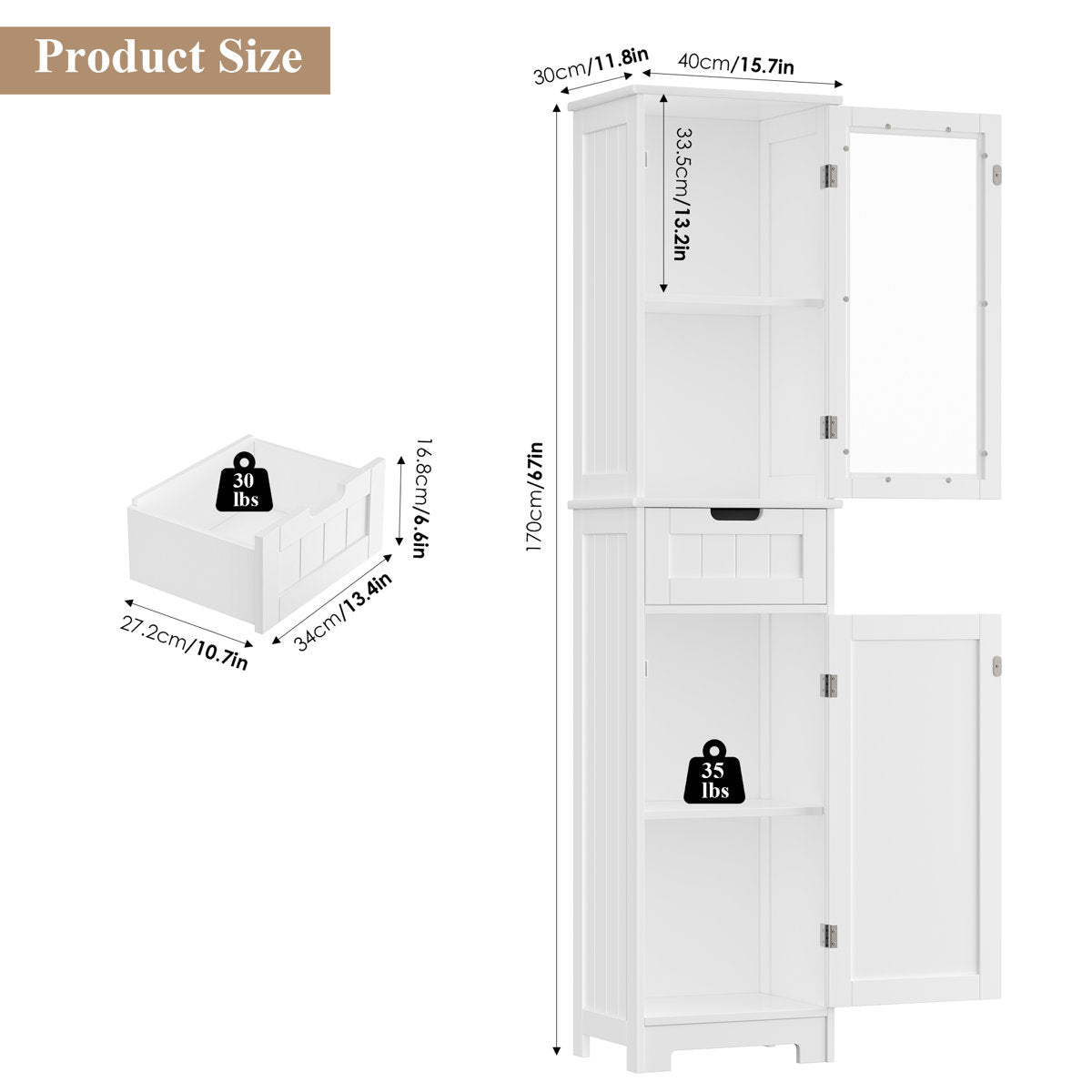 Olvera Linen Cabinet