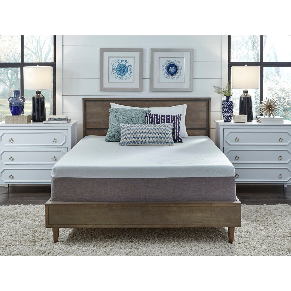 Otero Plush Memory Foam Mattress
