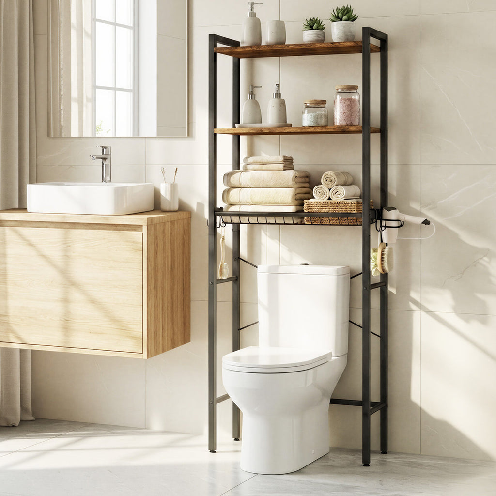 Over The Toilet Storage