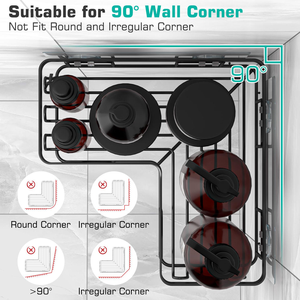 Peadon Shower Basket