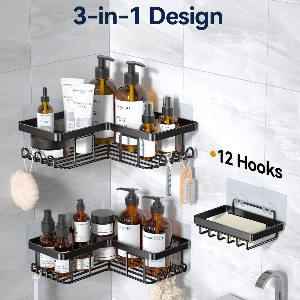 Peadon Shower Basket