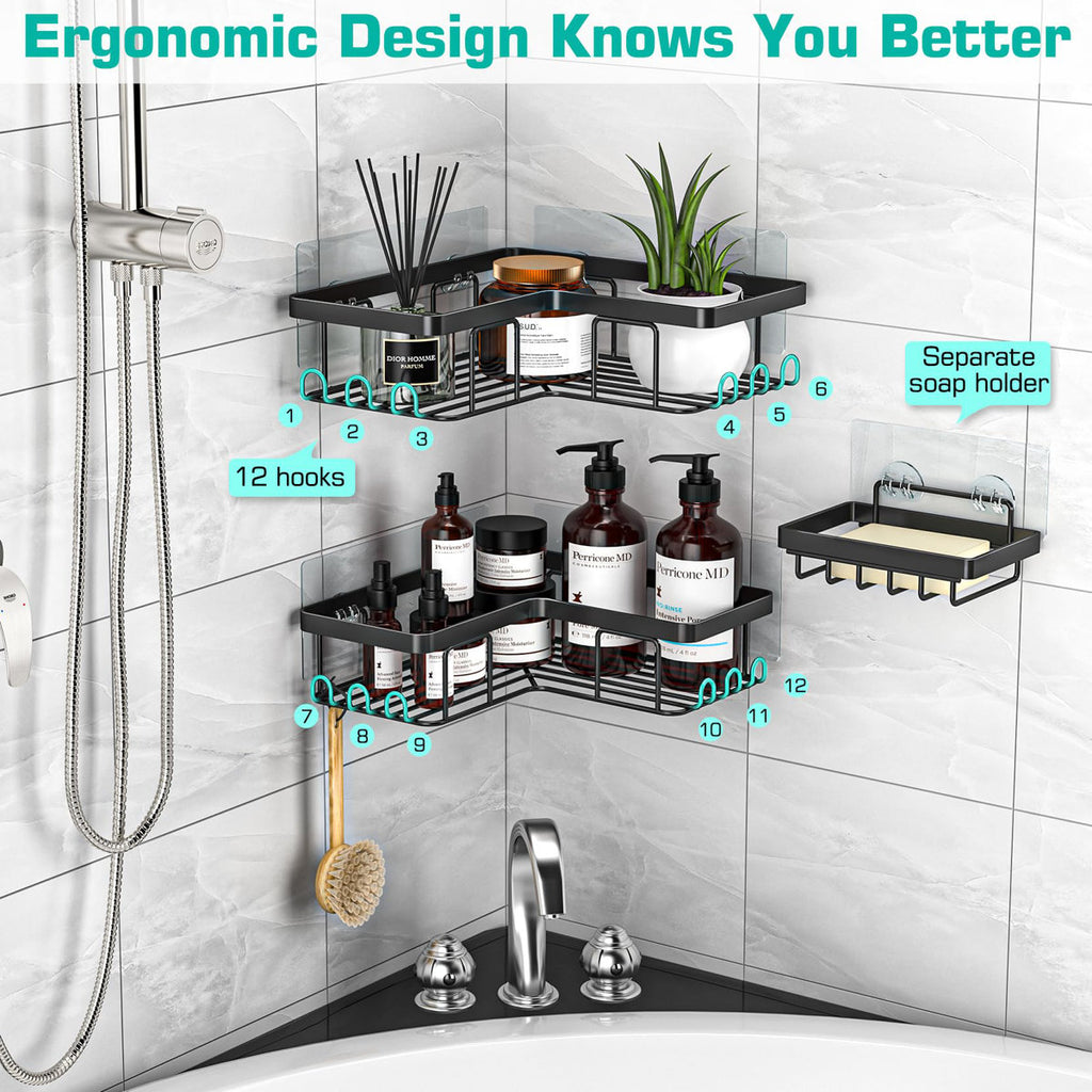 Peadon Shower Basket