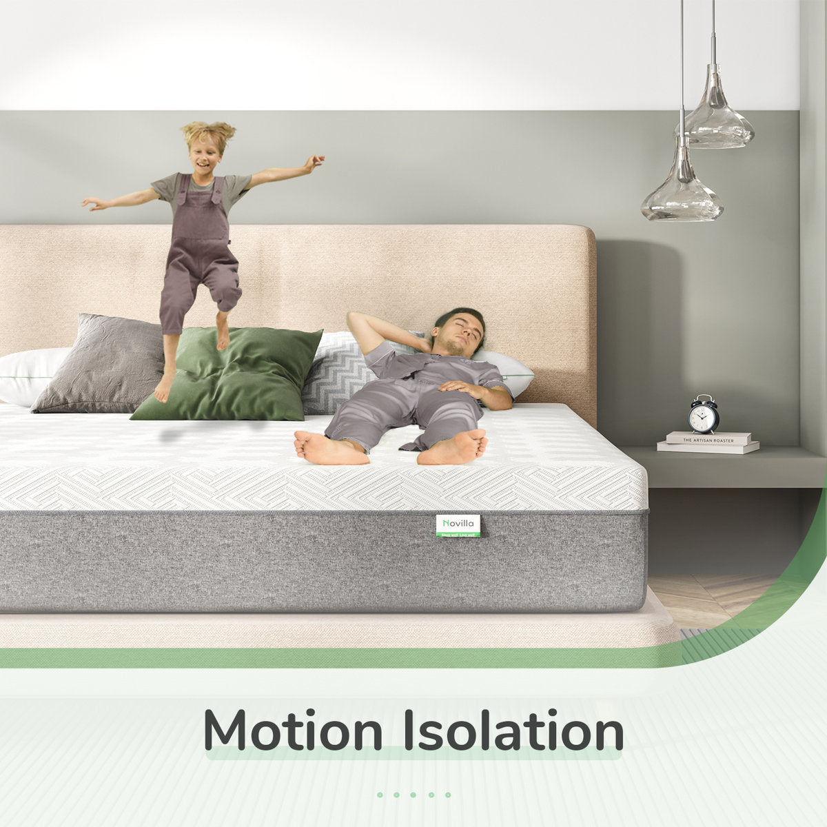 Pedra 10'' Medium Gel Memory Foam Mattress