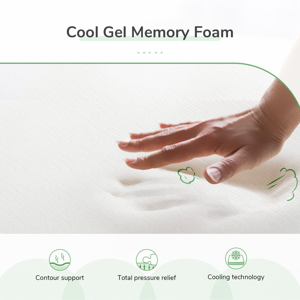 Pedra 10'' Medium Gel Memory Foam Mattress
