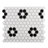 Perfection 1¡° x 1 Porcelain Honeycomb Mosaic Wall & Floor Tile
