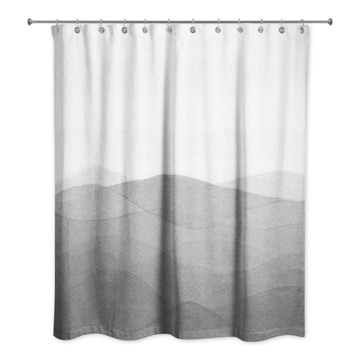 Perine Abstract Single Shower Curtain