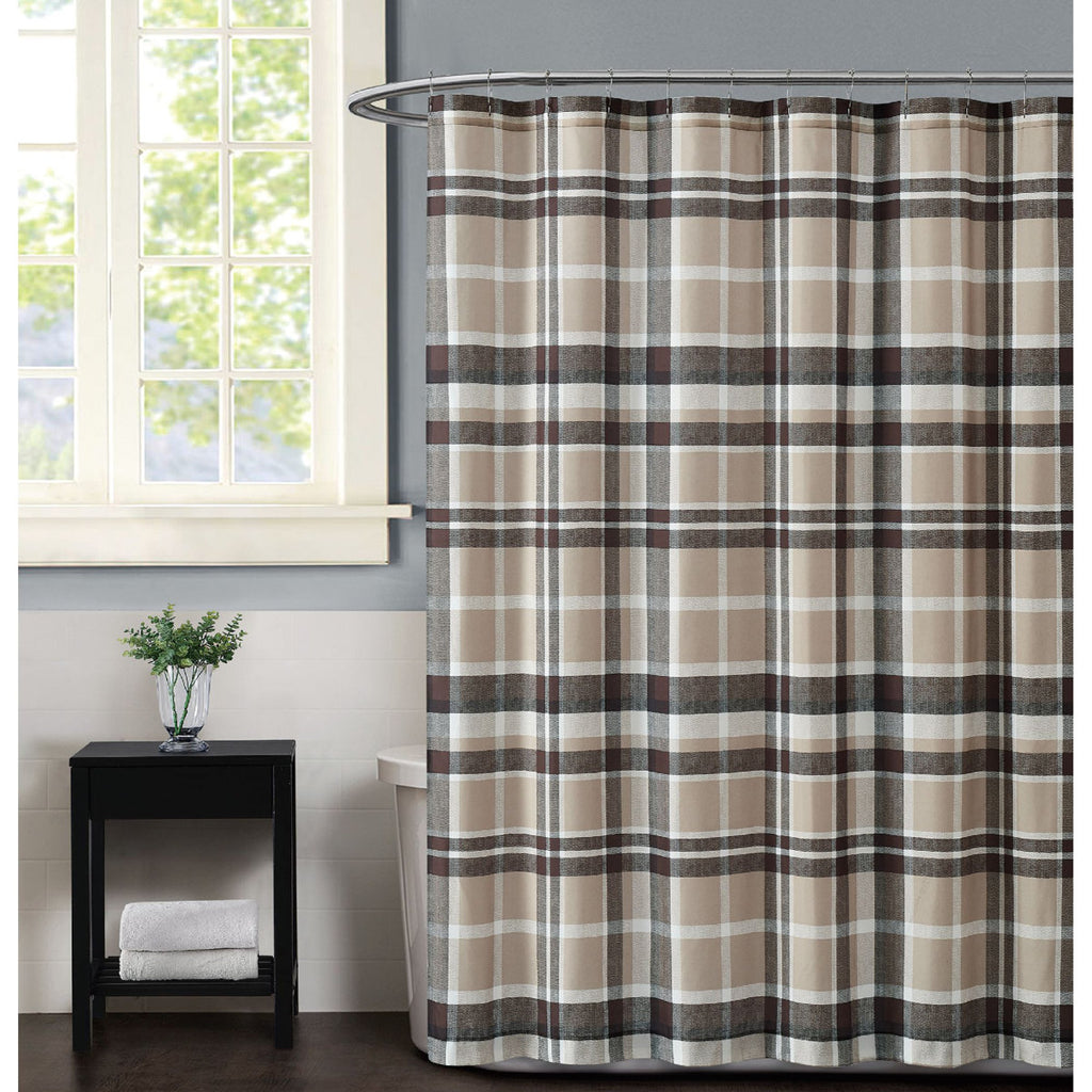 Plaid Shower Curtain