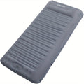 Portable Foot Pump Inflatable Camping Sleeping Pad Foldable Waterproof Air Mattress for Outdoor Tent Hiking and Travel