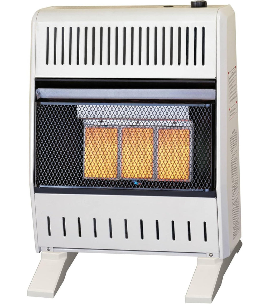 ProCom Heating Liquid Propane V/F Infrared Plaque Heater-15,000BTU, Manual Control-Model#ML150HPA-B