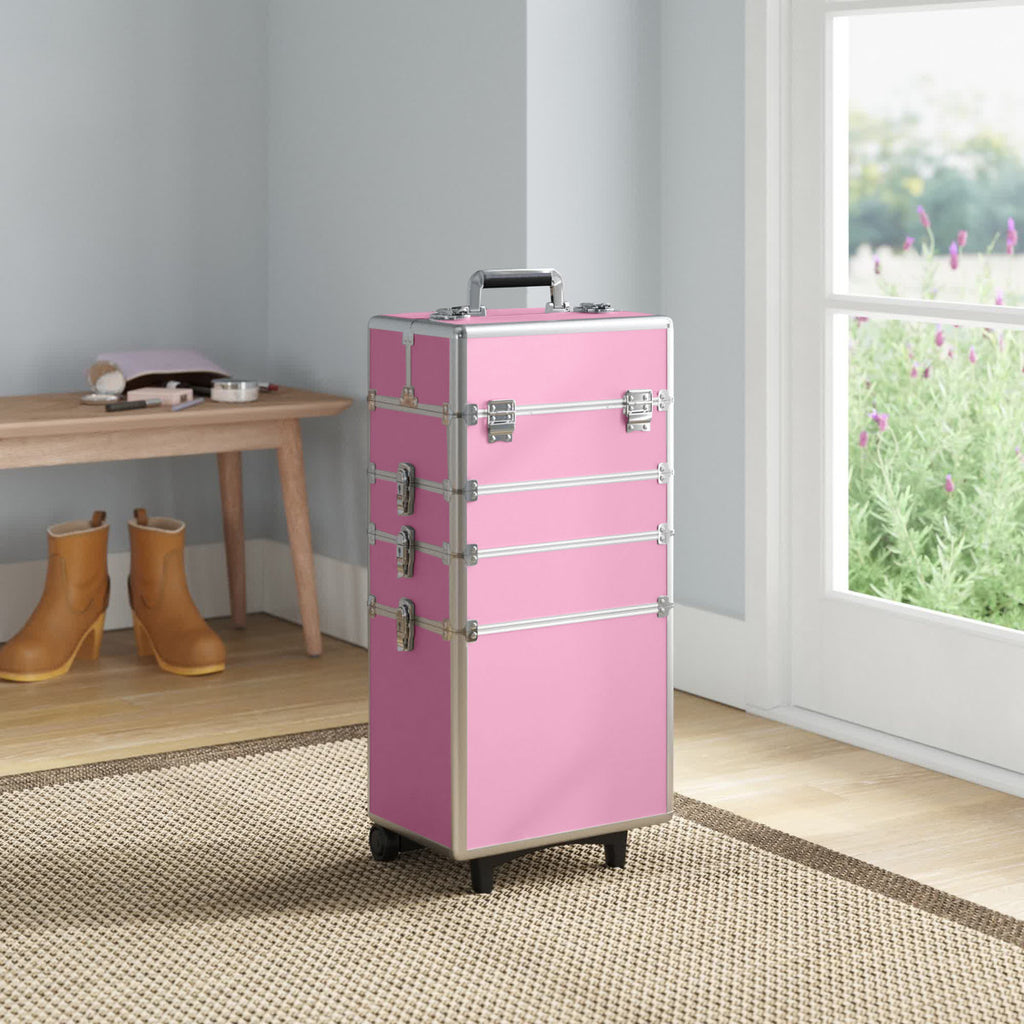 Rachelle Metal 4 Compartment Makeup Organizer