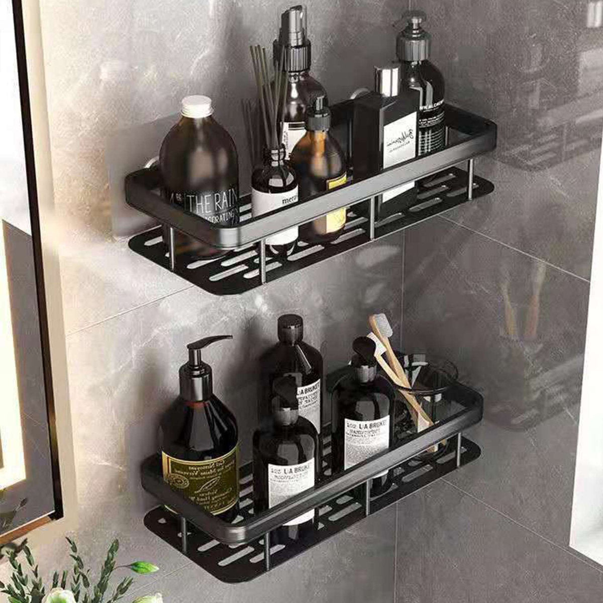 Raedean Adhesive Shower Caddy
