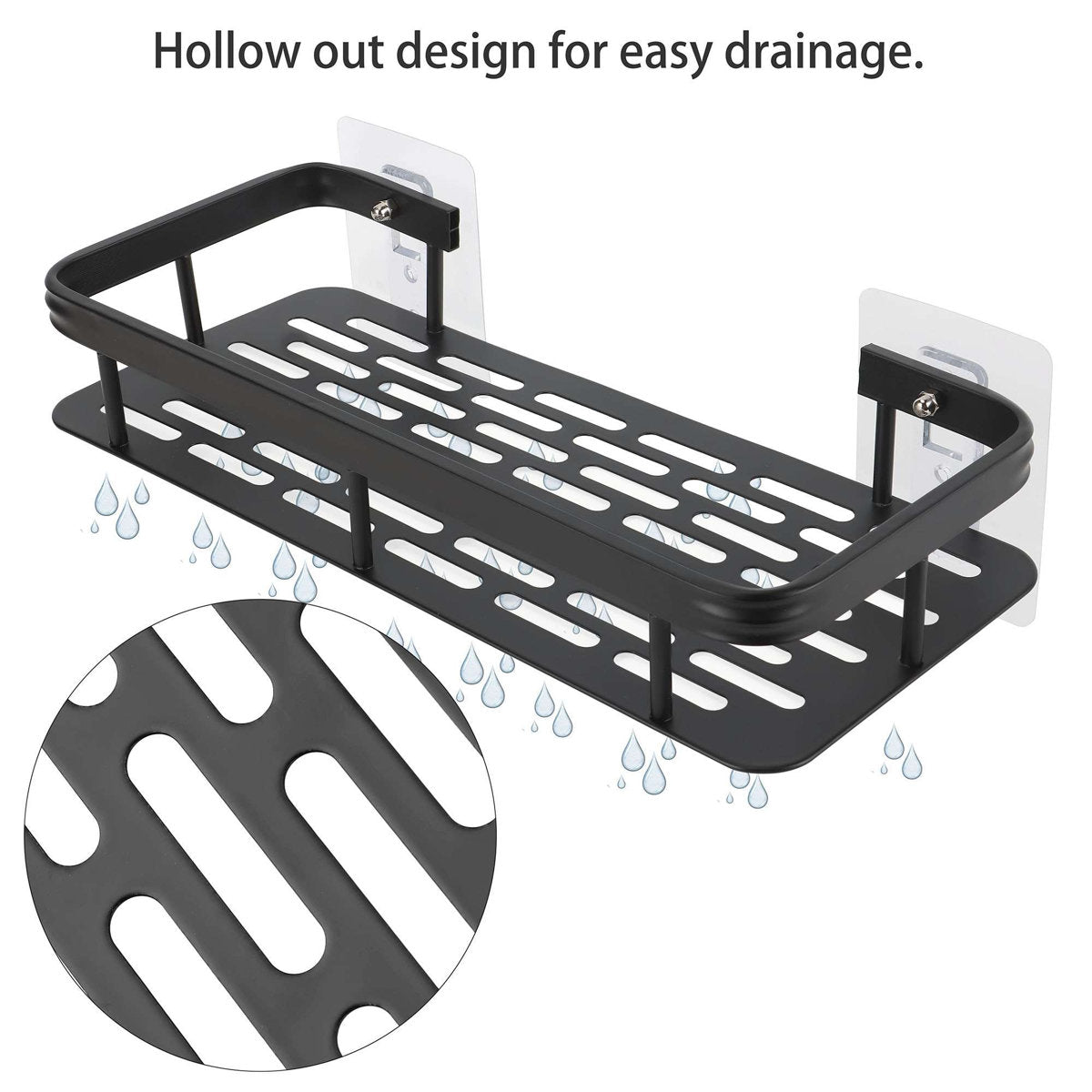 Raedean Adhesive Shower Caddy