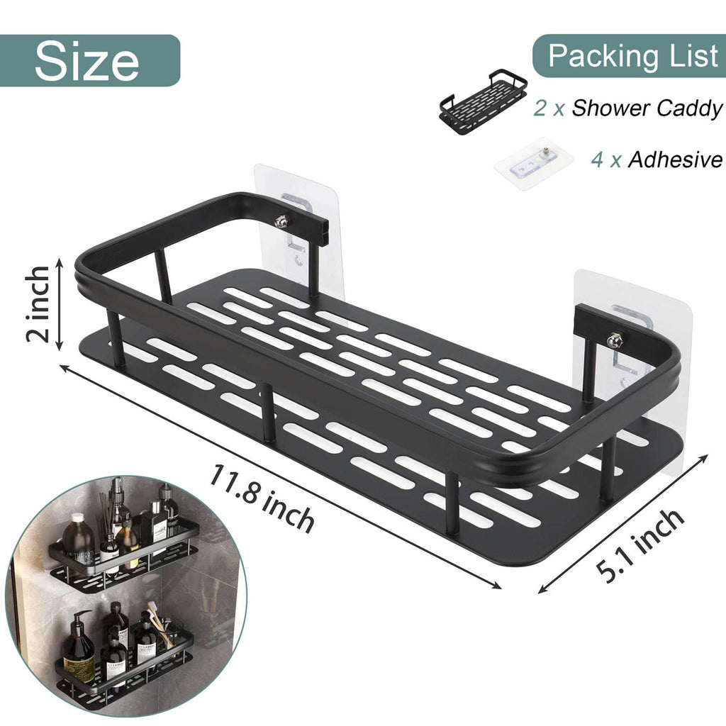 Raedean Adhesive Shower Caddy