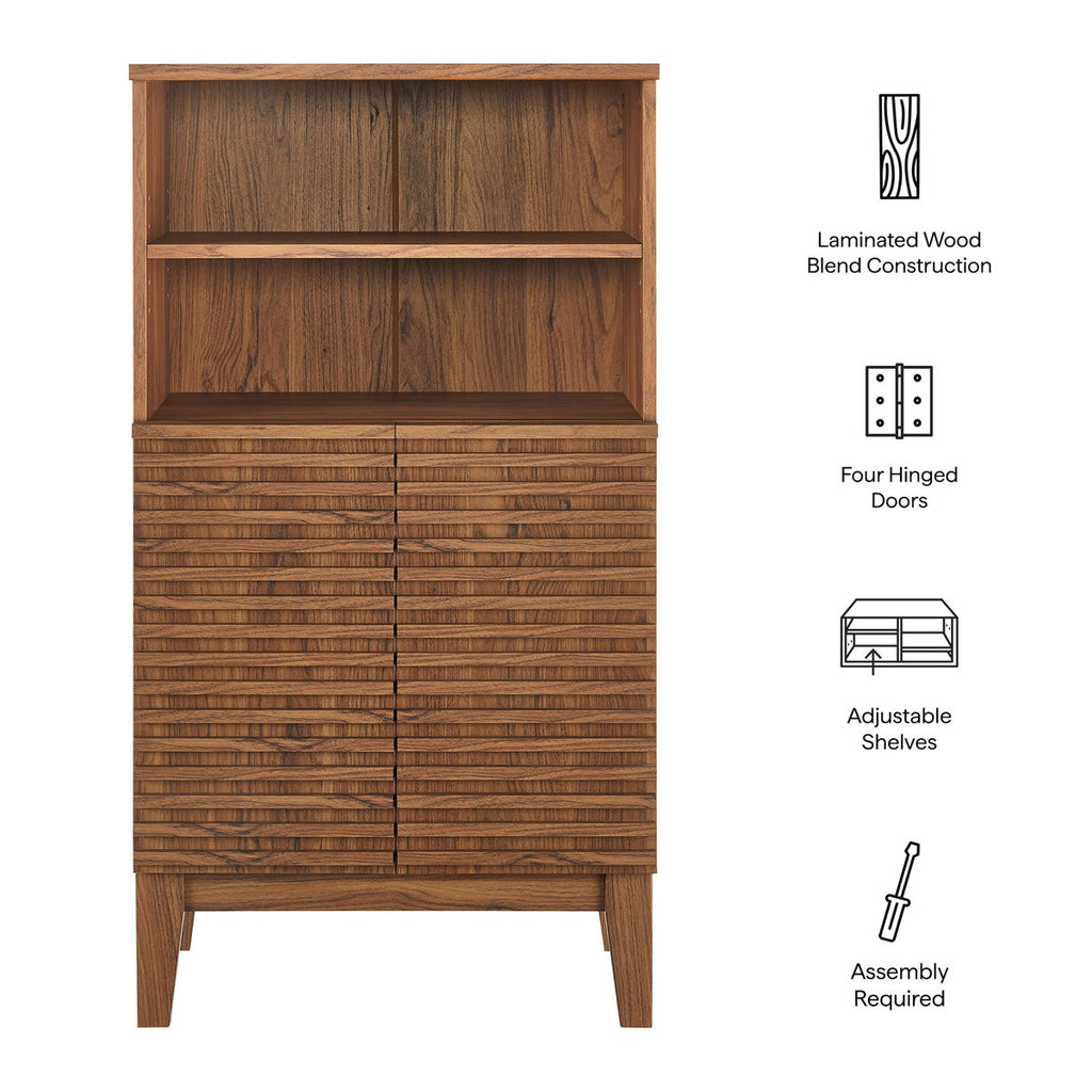 Render Freestanding Bathroom Storage Cabinet