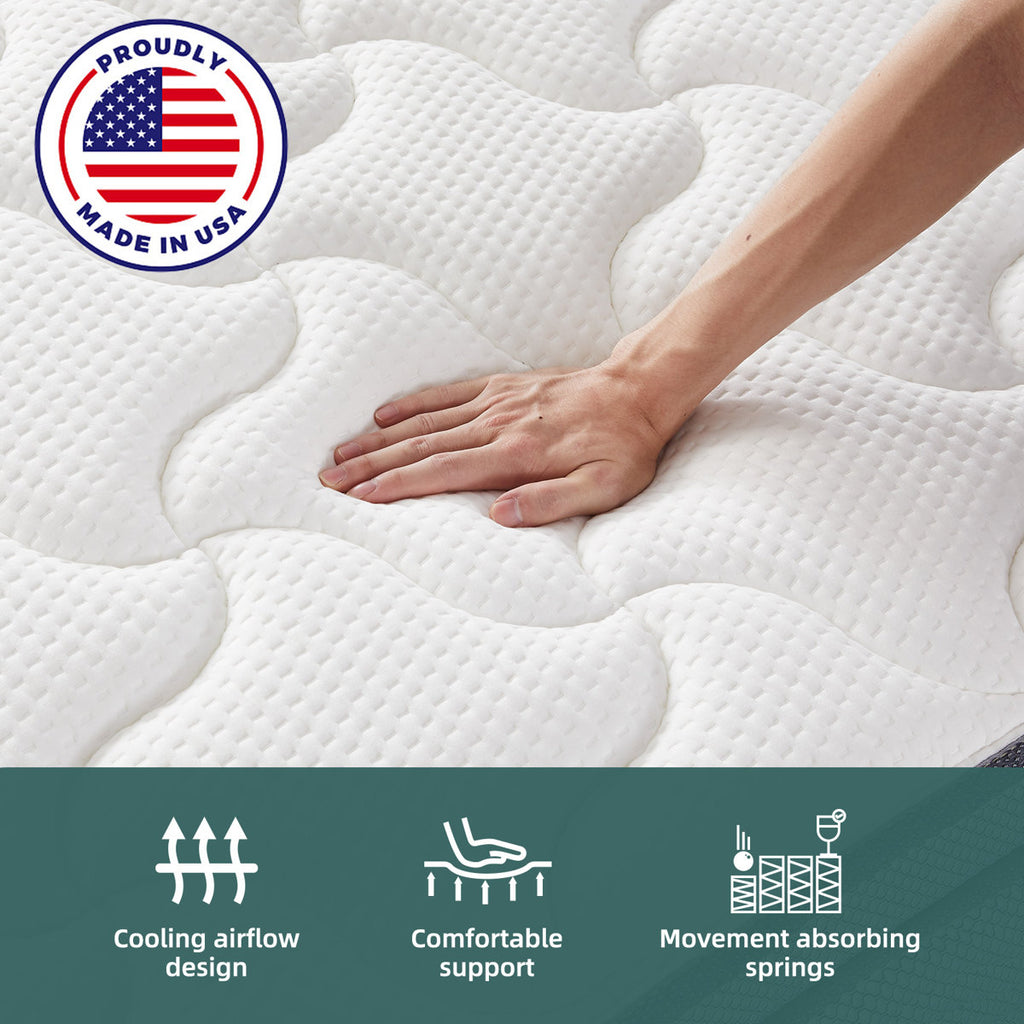 Restologie Pillow Top Hybrid Mattress