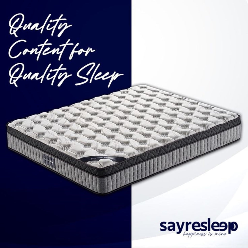 Rhuddlan Innerspring Hybrid and Cooling Gel Memory Foam Mattress, Pressure Relief, and Motion Isolation, CertiPUR-US and Oeko TEX Certified