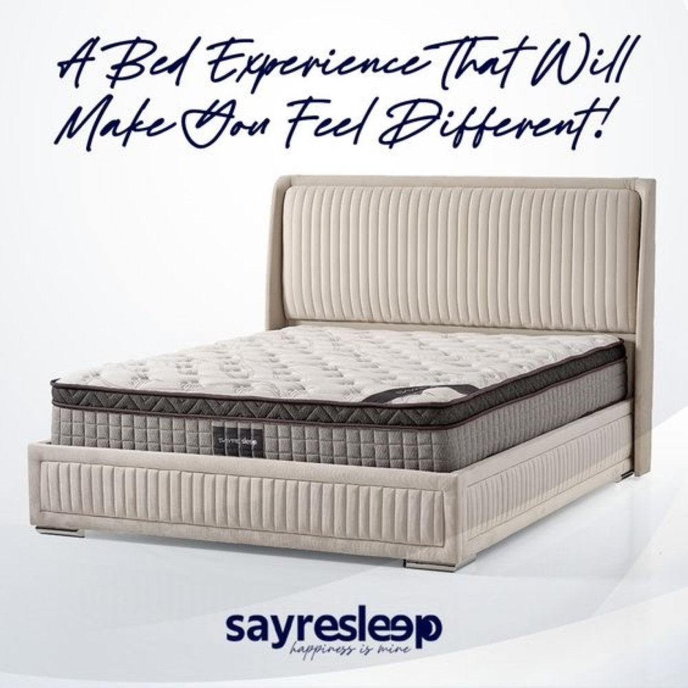 Rhuddlan Innerspring Hybrid and Cooling Gel Memory Foam Mattress, Pressure Relief, and Motion Isolation, CertiPUR-US and Oeko TEX Certified