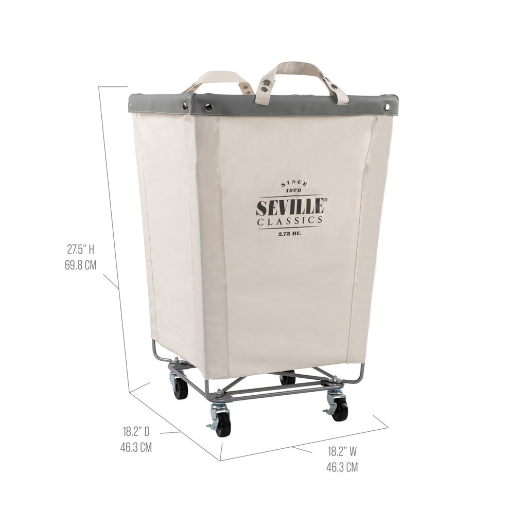 Rolling Commercial Laundry Hamper