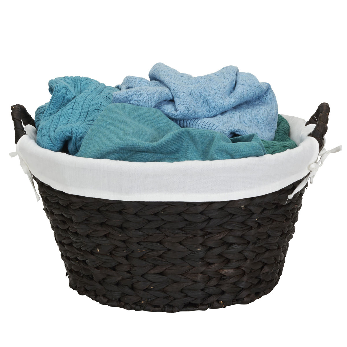 Round Laundry Basket Natural